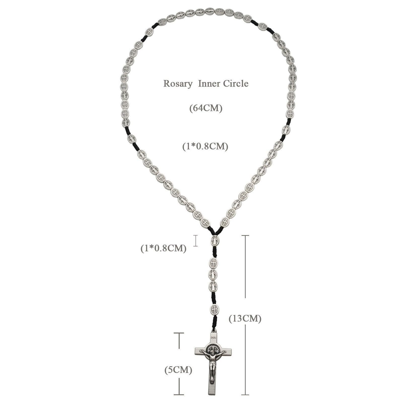 Christiandiscipleshop St. Benedict Crucifix Catholic Rosary