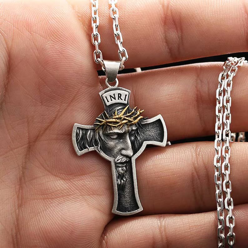 christiandiscipleshop Jesus Cross Jewelry Necklace