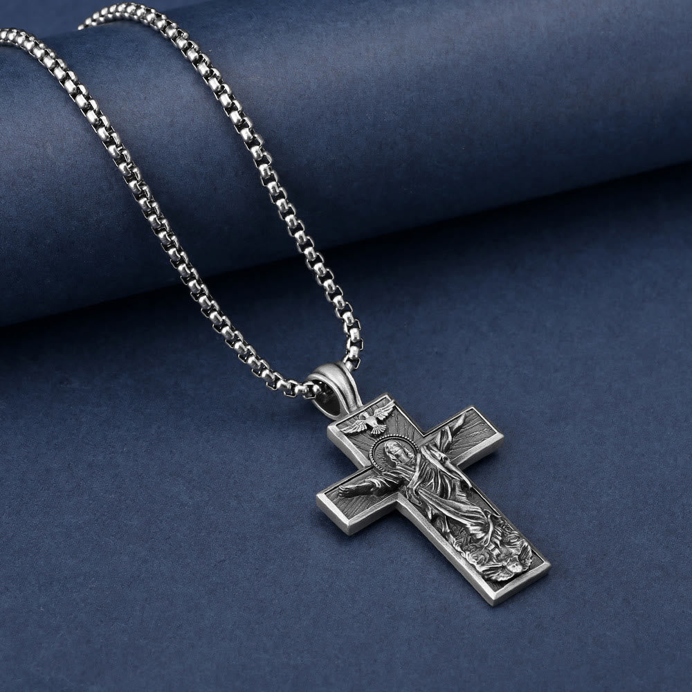 christiandiscipleshopthe Jesus Ascension Cross Necklace