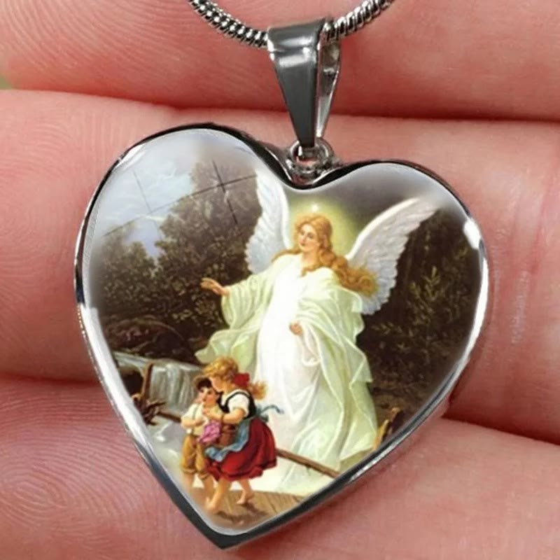Christiandiscipleshop Guardian Angel Necklace