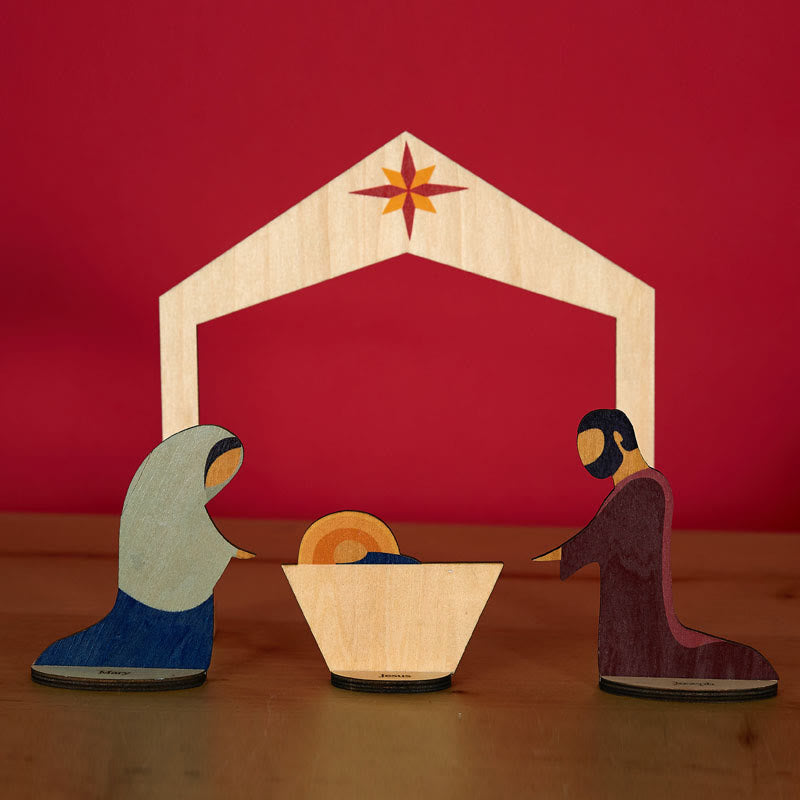 Christiandiscipleshop Nativity Scene Set Home Decor