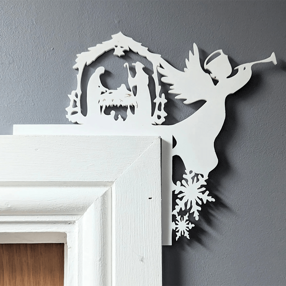 Christiandiscipleshop Creative Christmas Door Decoration