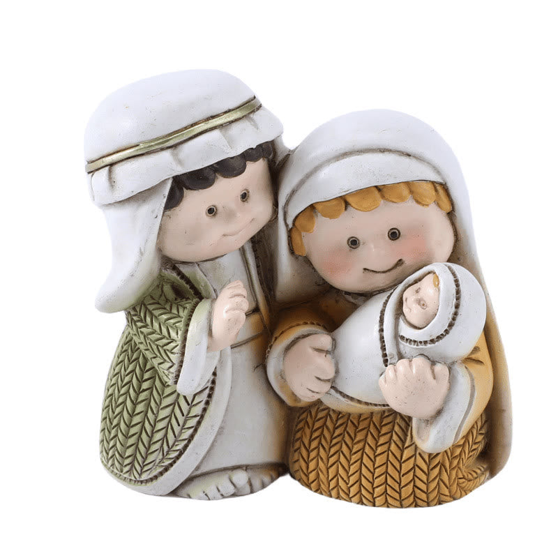 Christiandiscipleshop Nativity Holy Family Ornaments B