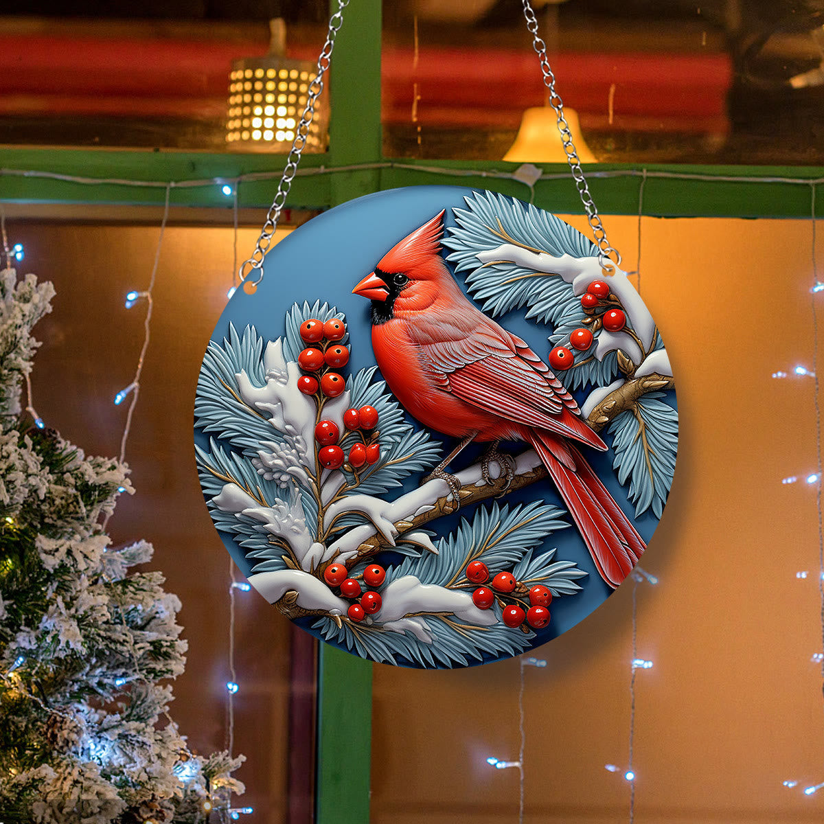 Christiandiscipleshop Realistic Styles Northern Cardinal Christian Hanging Ornaments A