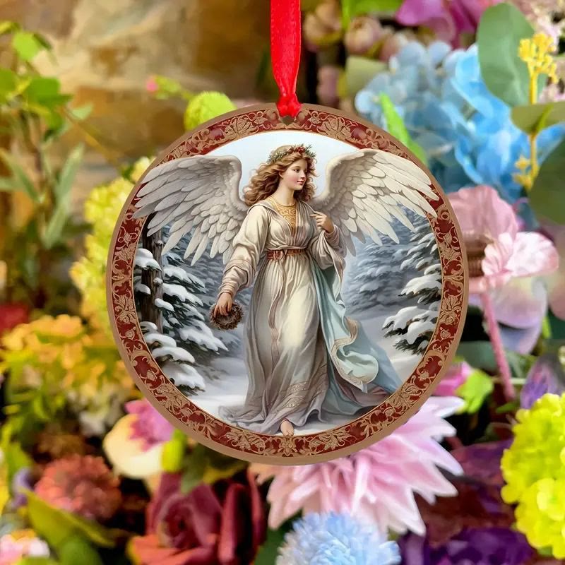 Christiandiscipleshop Colorful Exquisite Sculpture Styles Angels Christmas Hanging Ornaments B