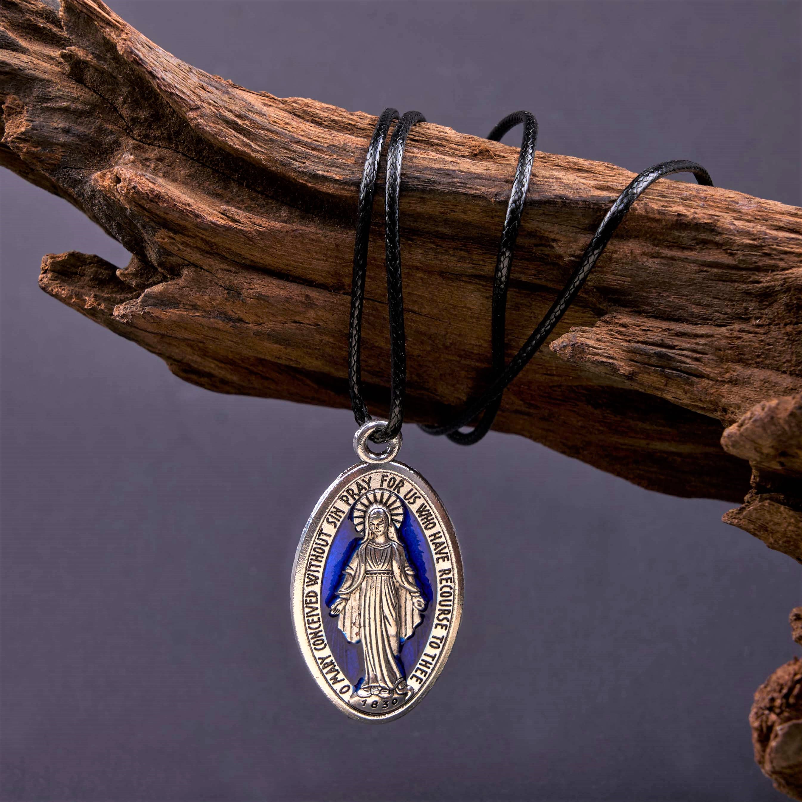 Christiandiscipleshop Classic Style Miraculous Medal of Our Lady Pendant Necklace