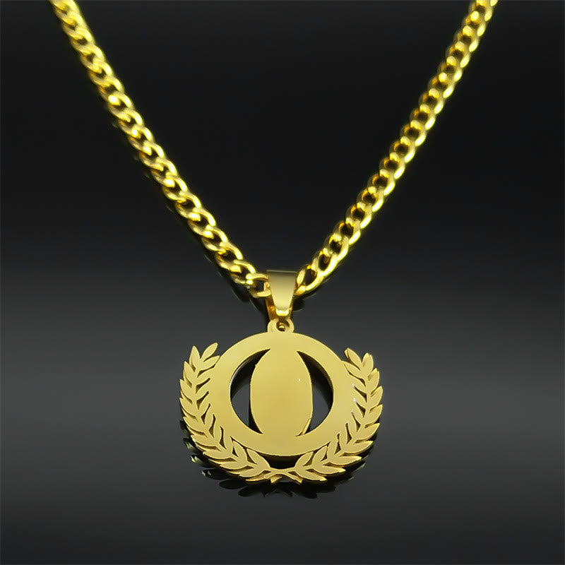 Christiandiscipleshop Classic Style Olive Branch with Our Lady of Guadalupe Rhinestones Pendant Necklace