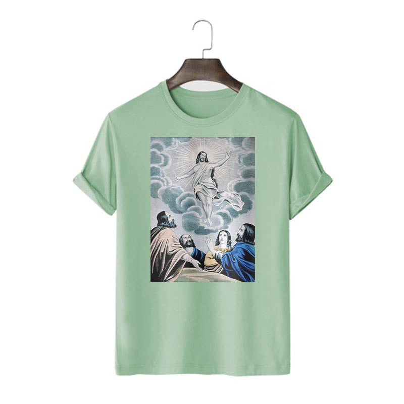 Christiandiscipleshop Classic Style The Ascension Short Sleeve Washed T-shirt
