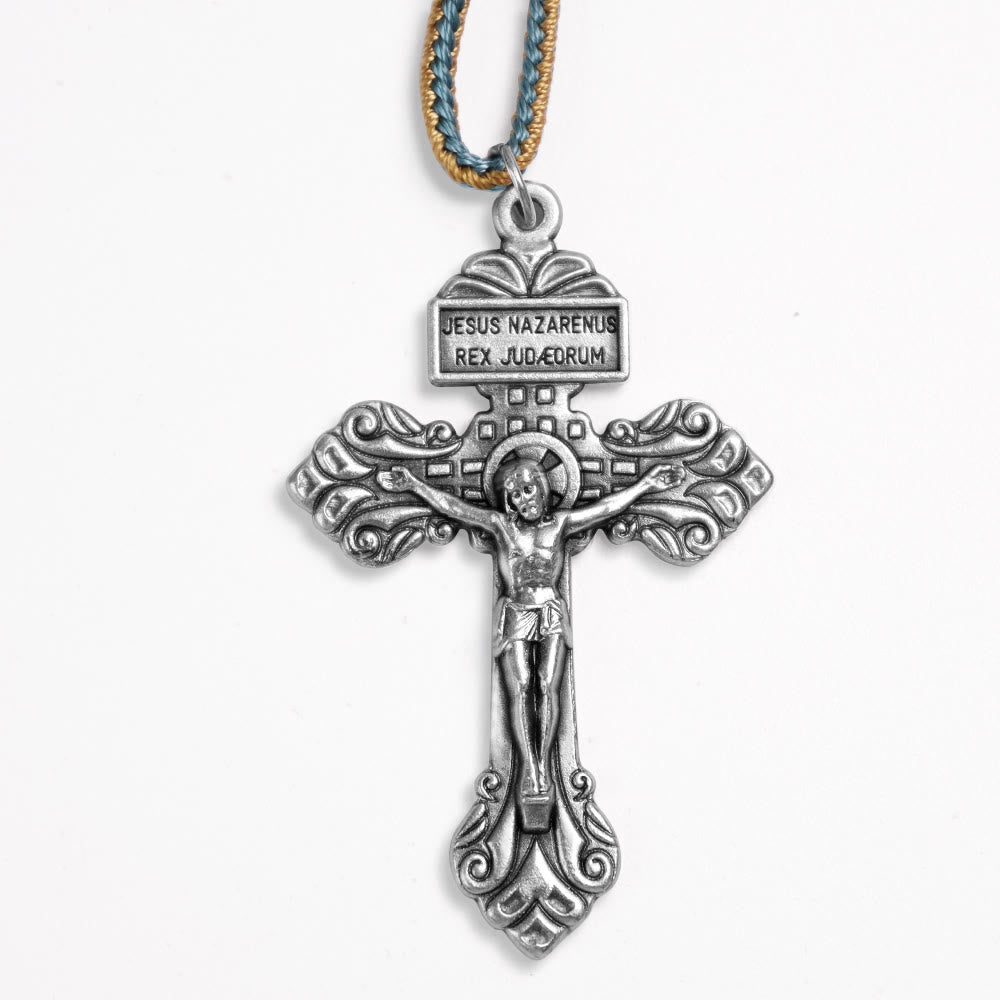 Christiandiscipleshop Olive Wood Saint Benedict Medal Decade Rosary