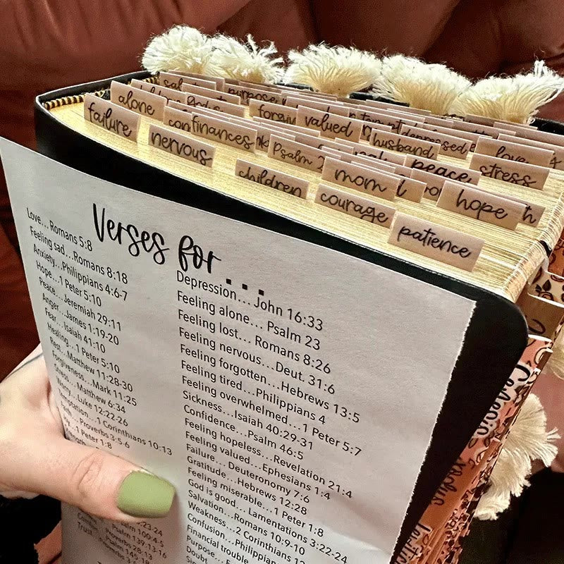 Christiandiscipleshop Practical Style Spiritual Feeling Prayer Bible Tabs