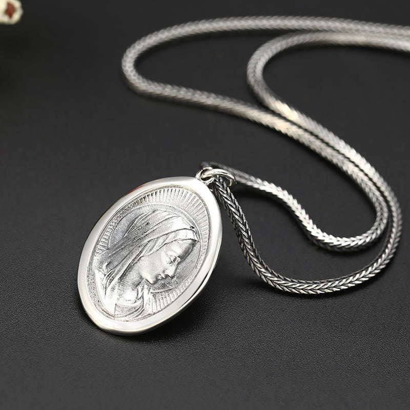 Christiandiscipleshop Classic Style Virgin Mary Avatar High Quality Pendant Necklace
