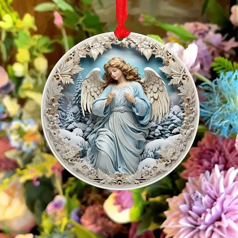 Christiandiscipleshop Colorful Exquisite Sculpture Styles Angels Christmas Hanging Ornaments C