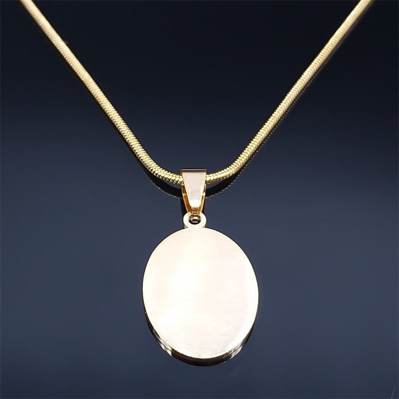 Christiandiscipleshop Classic Style Our Lady of Fatima Pendant Crafted Blessing Necklace