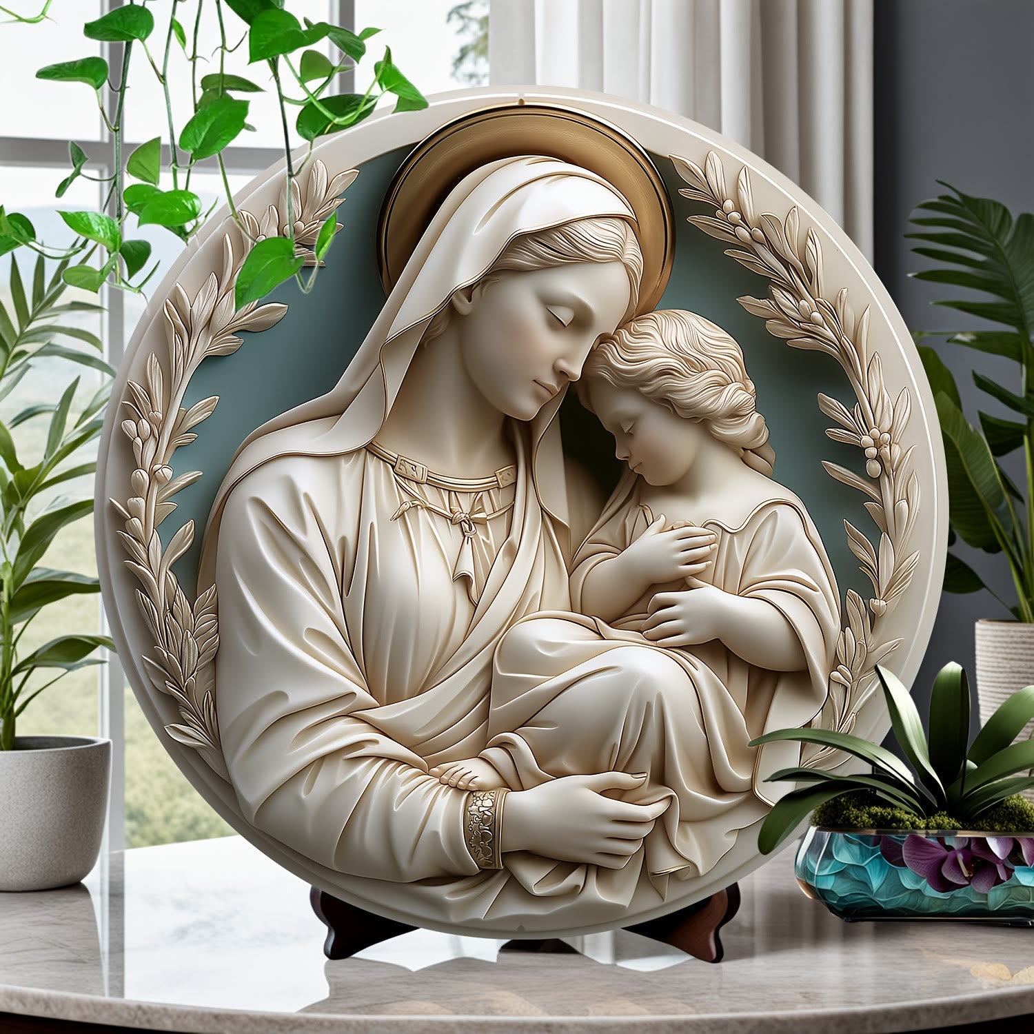 Christiandiscipleshop Realistic Style Stereo Intricate Nativity Scene Christmas Nativity Hanging Ornaments