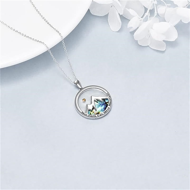 Christiandiscipleshop Classic Style Mustard Seed Faith Can Move Mountains Pendant Necklace