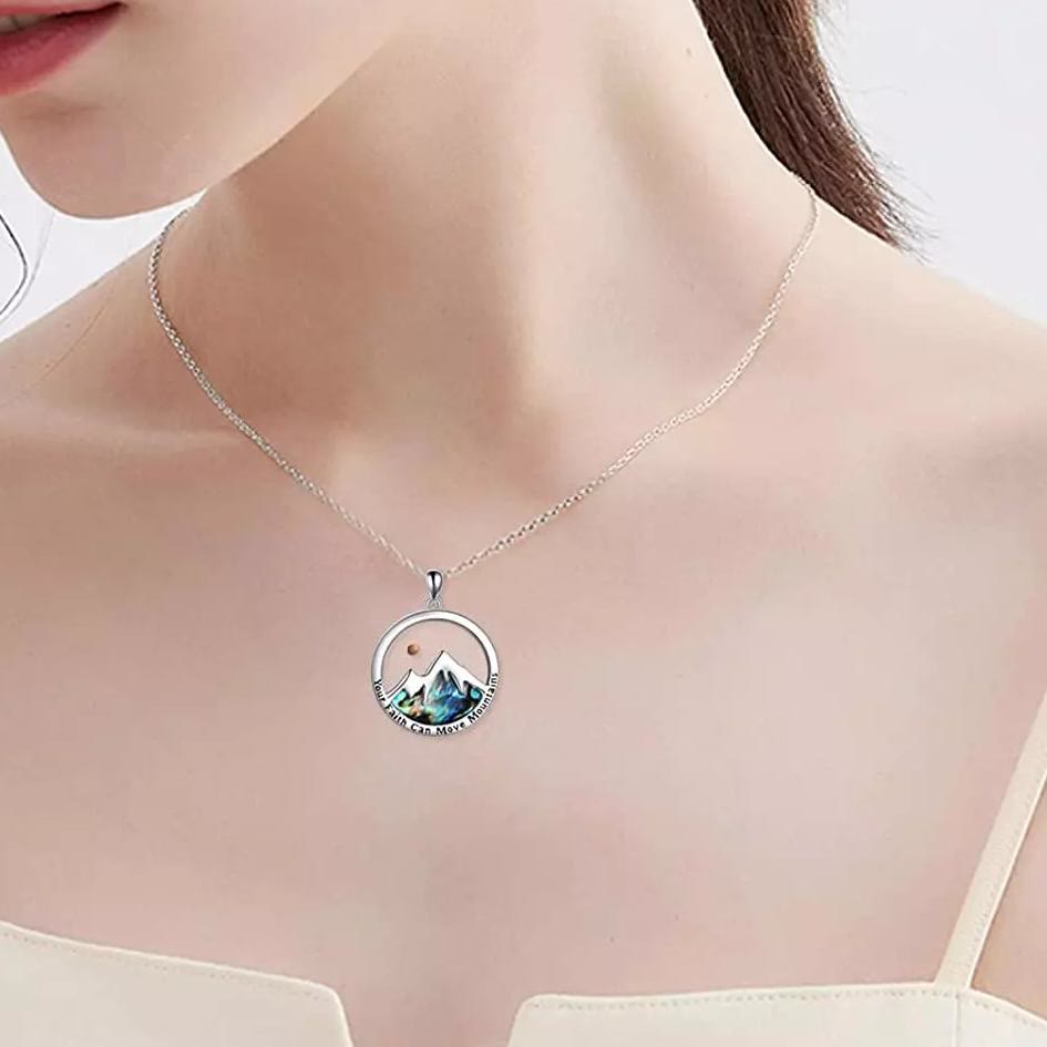 Christiandiscipleshop Classic Style Mustard Seed Faith Can Move Mountains Pendant Necklace