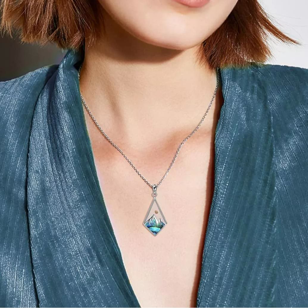 christiandiscipleshop Modern Style Mustard Seed Faith Moves Mountain Pendant Necklace