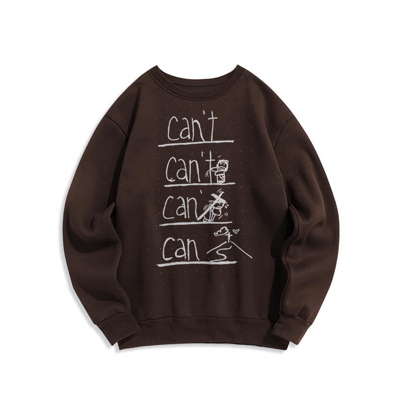 Christiandiscipleshop Quotation Style Redemption Through Jesus Sacrifice Fleece Lined Polyester Sweatshirt
