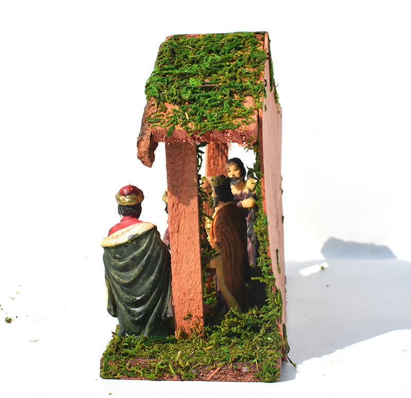 Christiandiscipleshop Classic Style Nativity Scene Jesus Birth Statue Desktop Decorations Ornament