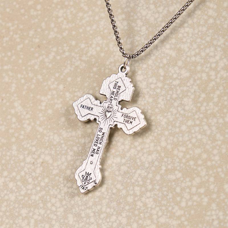 Christiandiscipleshop Classic Style Divine Crafted Crucifix Jesus Cross Pendant Necklace