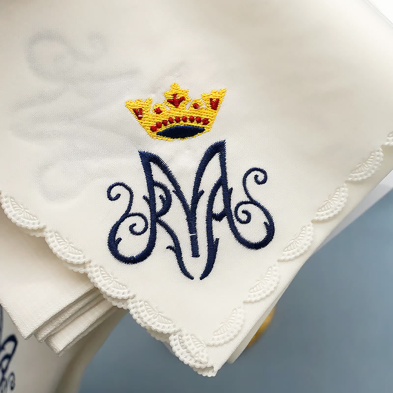 Christiandiscipleshop Classic Style Divine Our Lady's Crown Altar Linen Set