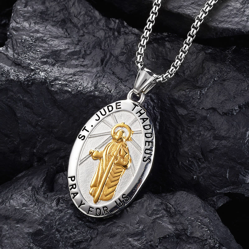 Christiandiscipleshop St. Jude Thaddeus Pendant Necklace