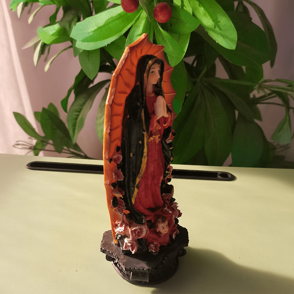 Christianartworkshop Classic Style Crafted Our Lady of Guadalupe Desktop Decorations Ornament