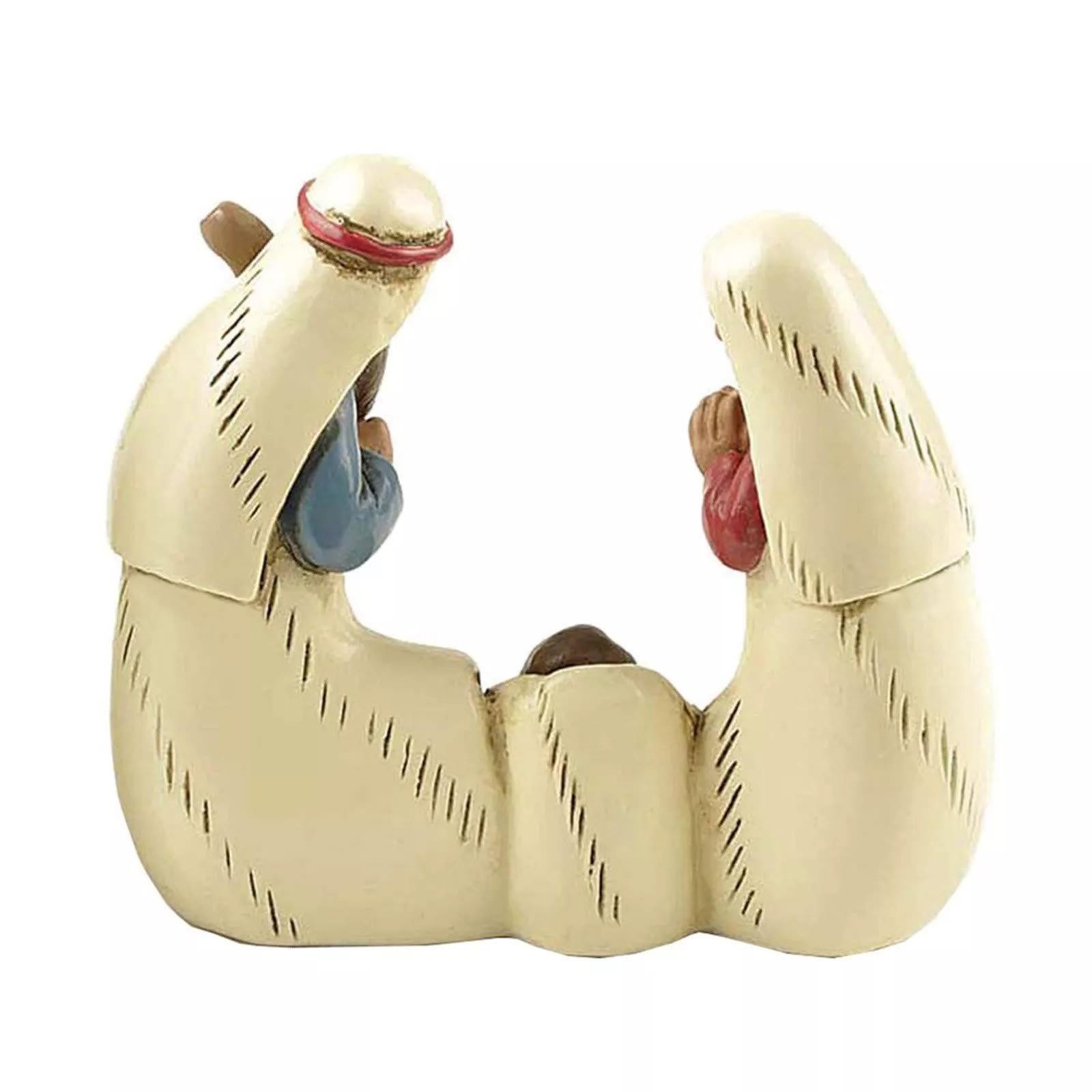 christiandiscipleshop Holy Family Nativity Figurine Set Desktop Decorations Ornament