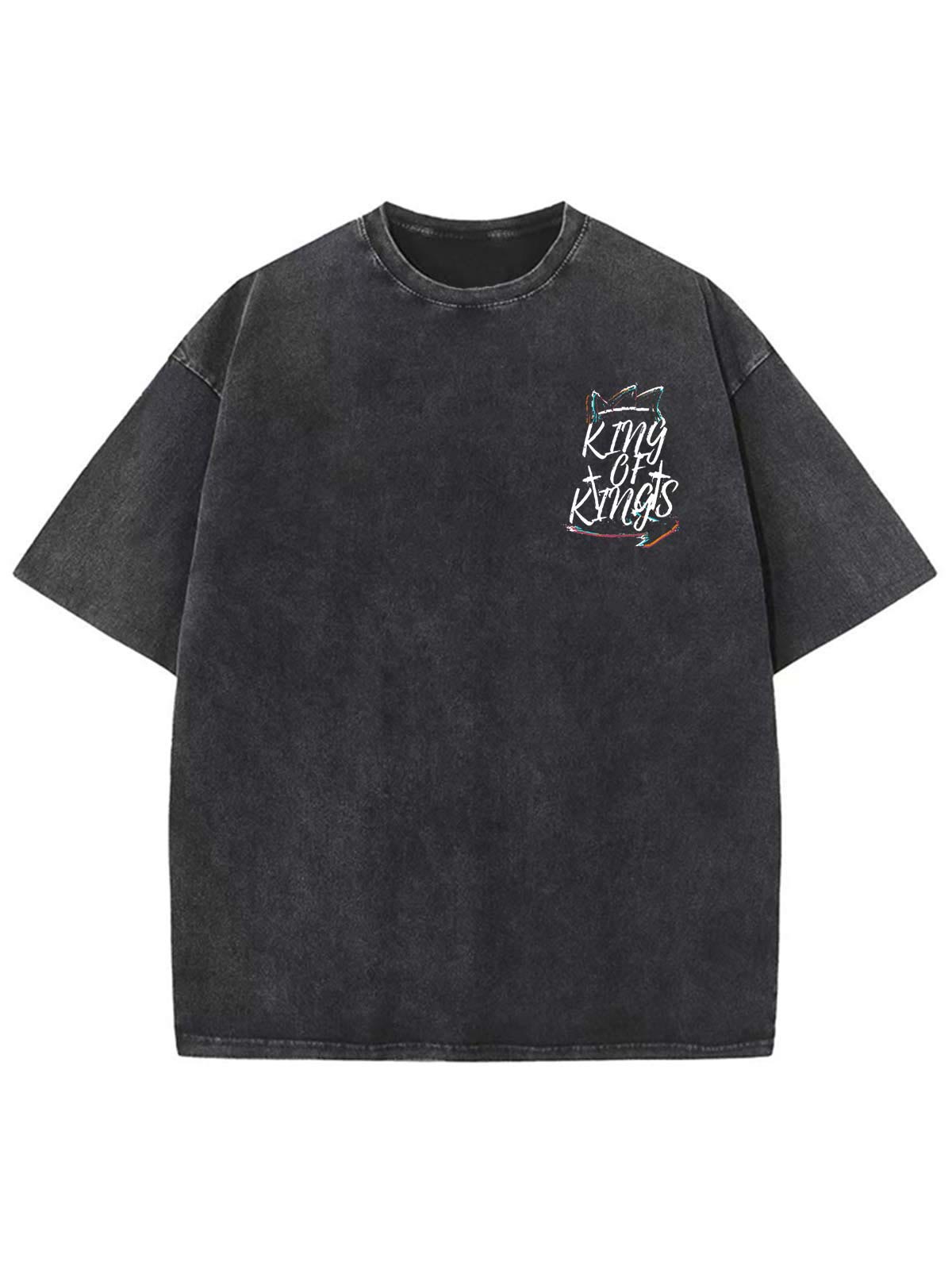 christiandiscipleshop King Of Kings Unisex Washed T-shirt