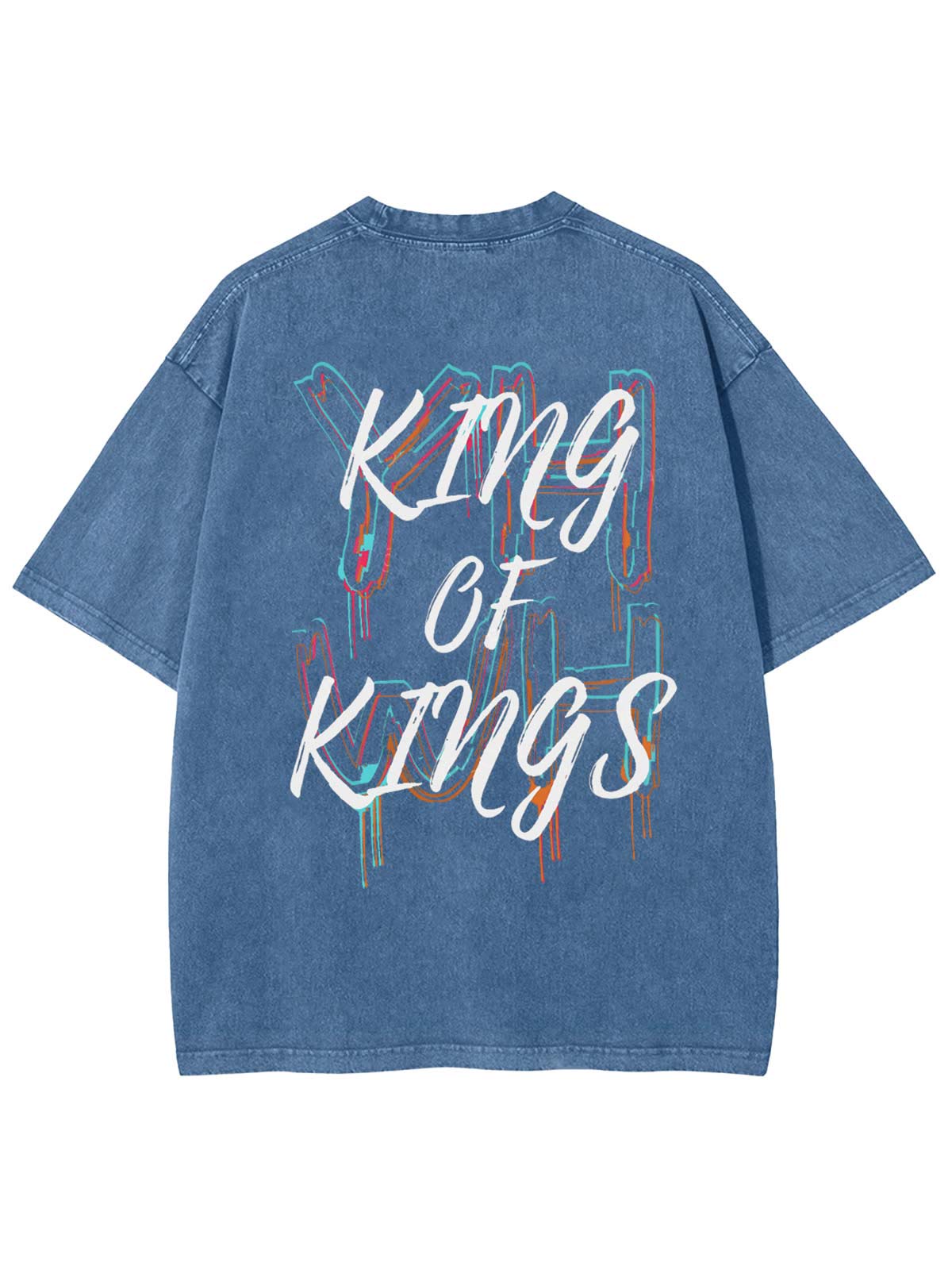 christiandiscipleshop King Of Kings Unisex Washed T-shirt