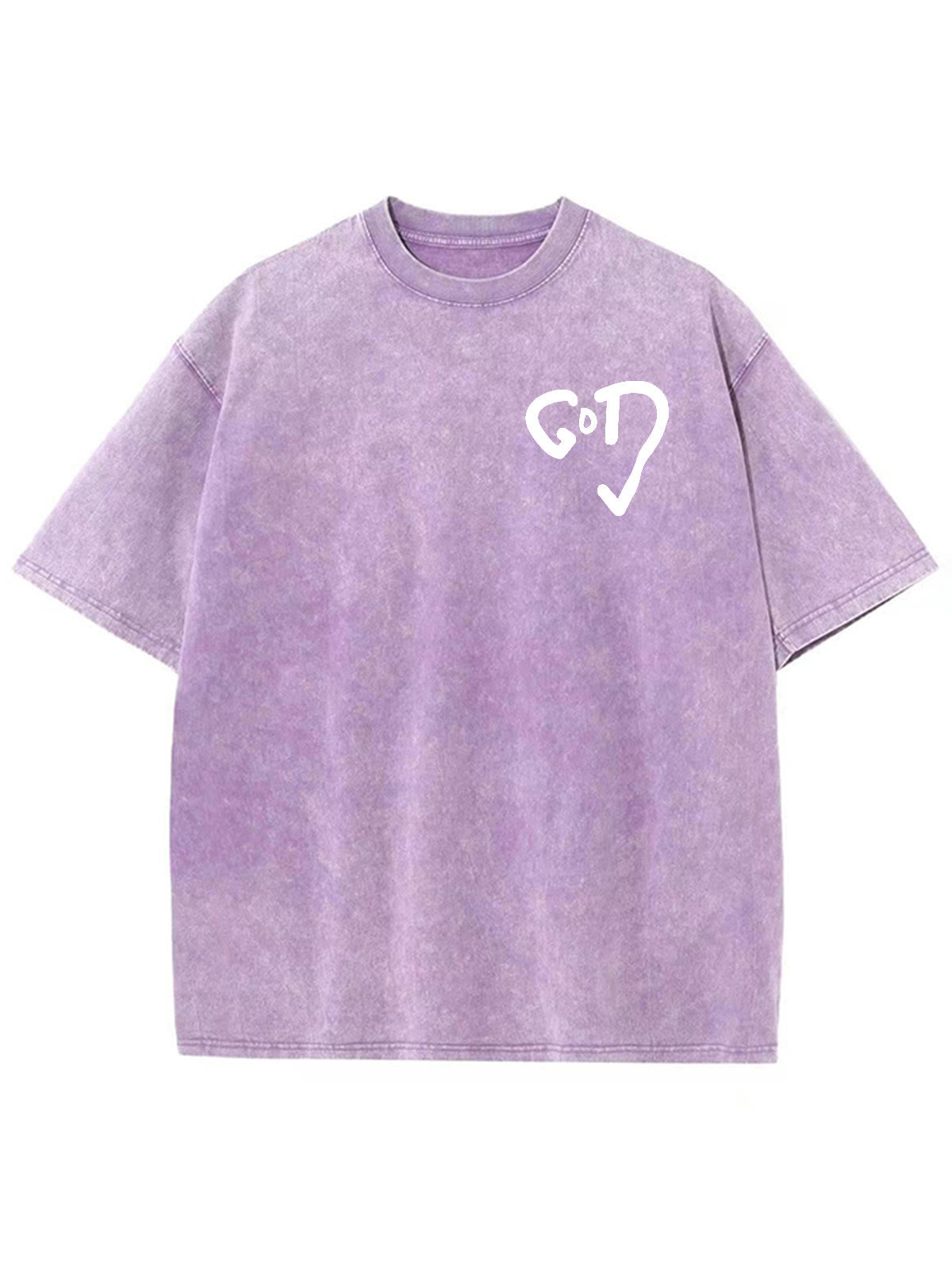 Christiandiscipleshop God Heart Unisex Washed T-shirt