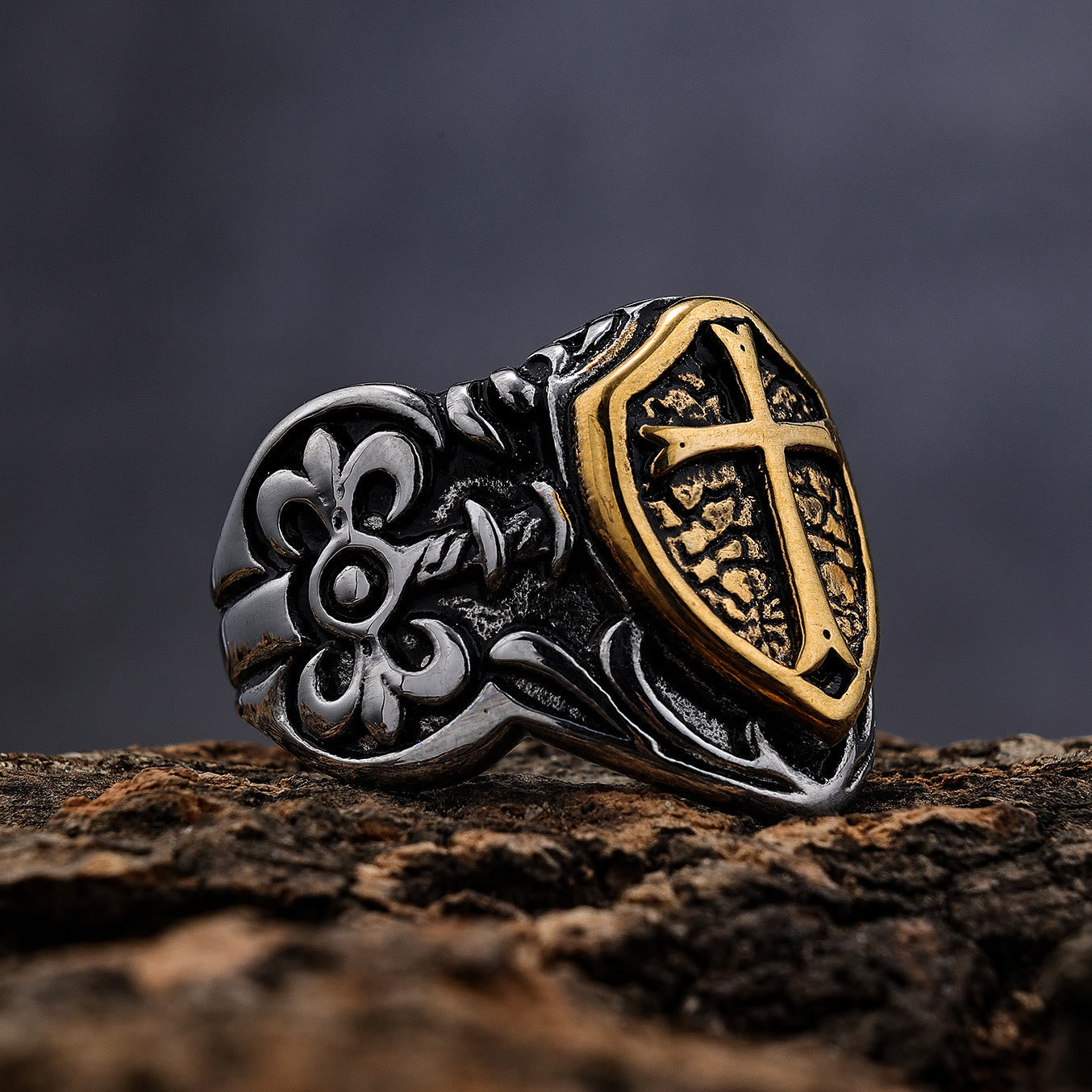 Christiandiscipleshop Exclusive Crafted Cross Ring - Expression of Daily Faith