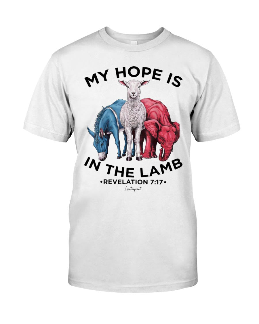 Christiandiscipleshop My Hope Is In The Lamb Classic T-shirt