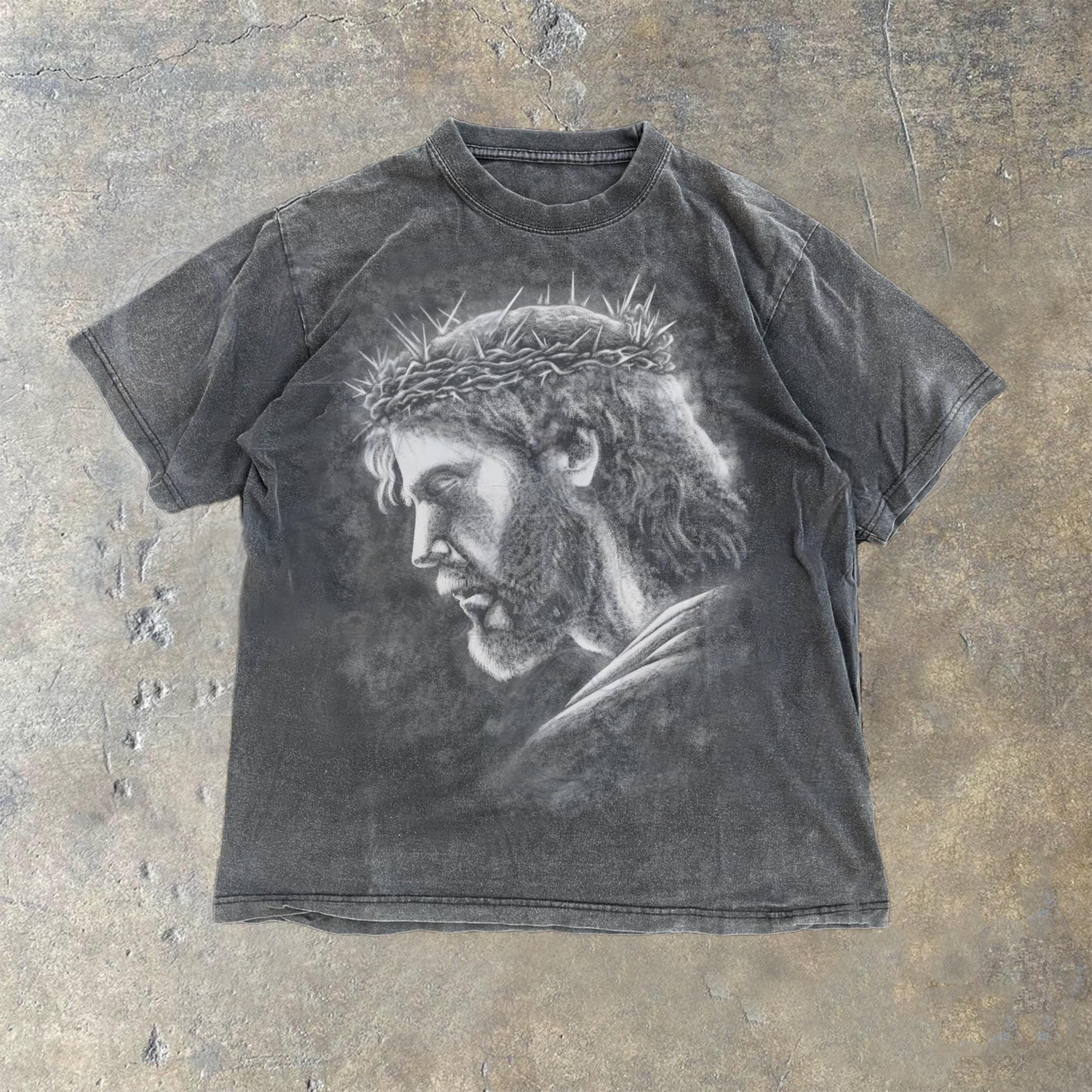 christiandiscipleshop Jesus Vintage 90s Graphic T-shirt