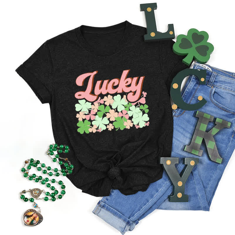 Christiandiscipleshop Embrace the Luck of the Irish Faith-Inspired T-Shirt