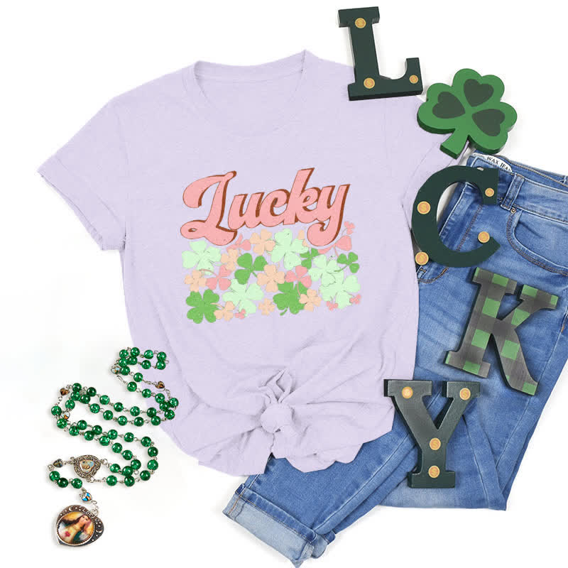 Christiandiscipleshop Embrace the Luck of the Irish Faith-Inspired T-Shirt