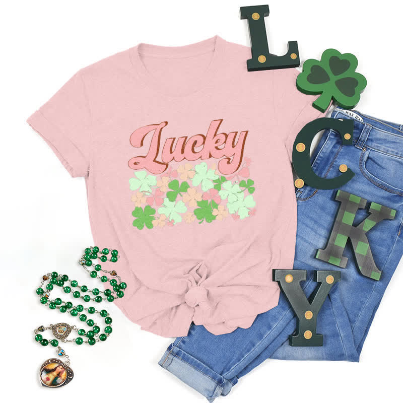 Christiandiscipleshop Embrace the Luck of the Irish Faith-Inspired T-Shirt