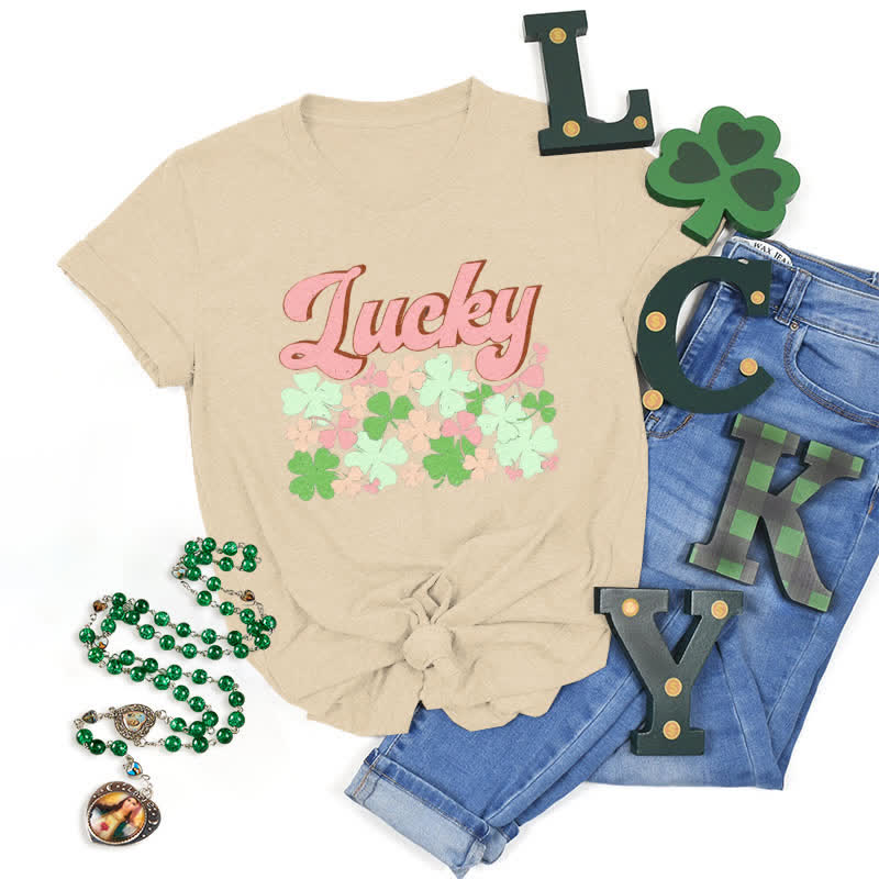 Christiandiscipleshop Embrace the Luck of the Irish Faith-Inspired T-Shirt