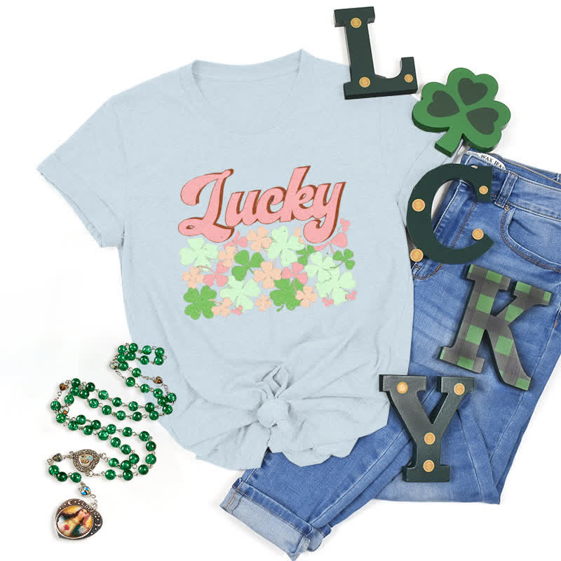 Christiandiscipleshop Embrace the Luck of the Irish Faith-Inspired T-Shirt