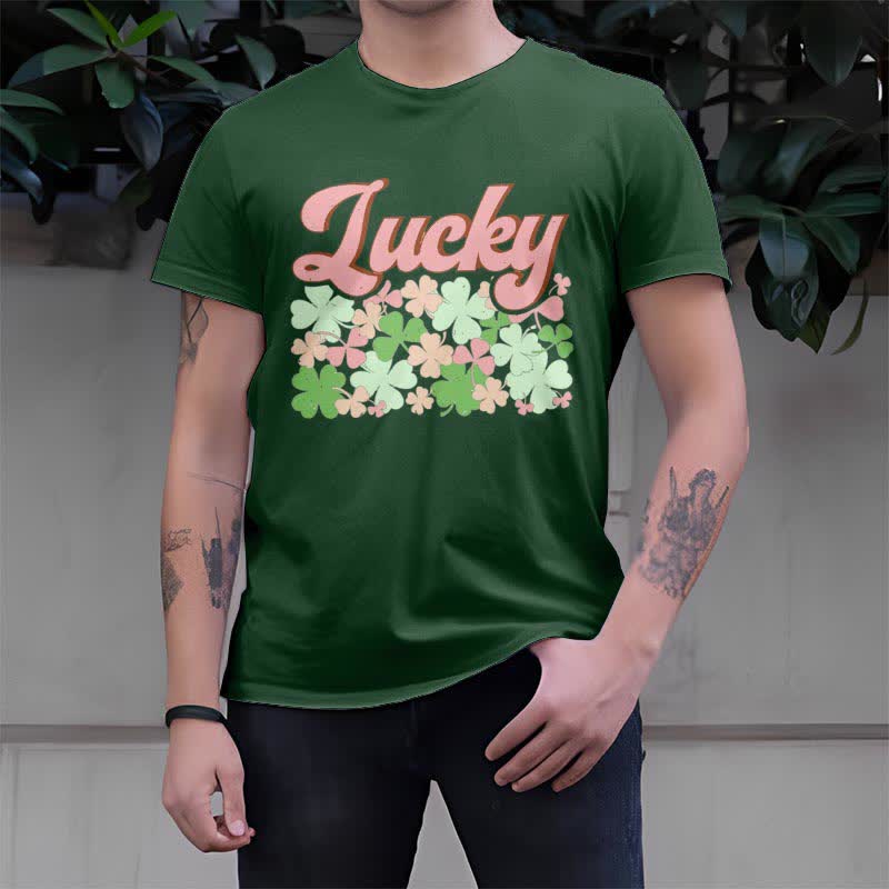 Christiandiscipleshop Embrace the Luck of the Irish Faith-Inspired T-Shirt