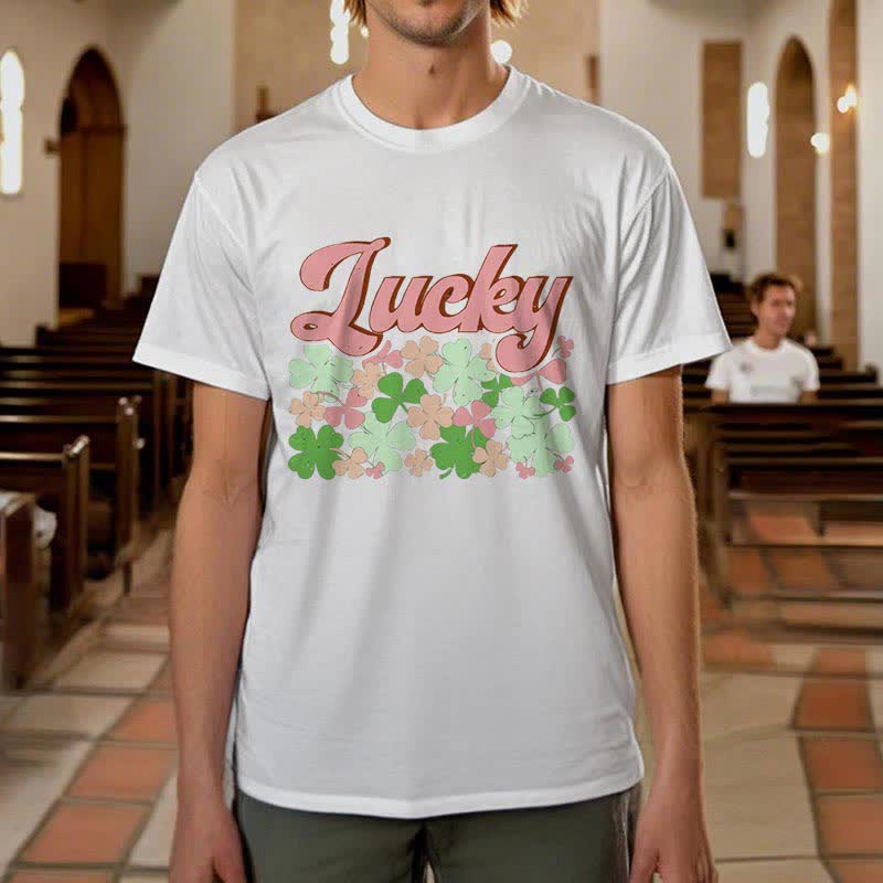 Christiandiscipleshop Embrace the Luck of the Irish Faith-Inspired T-Shirt