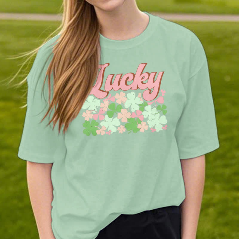 Christiandiscipleshop Embrace the Luck of the Irish Faith-Inspired T-Shirt