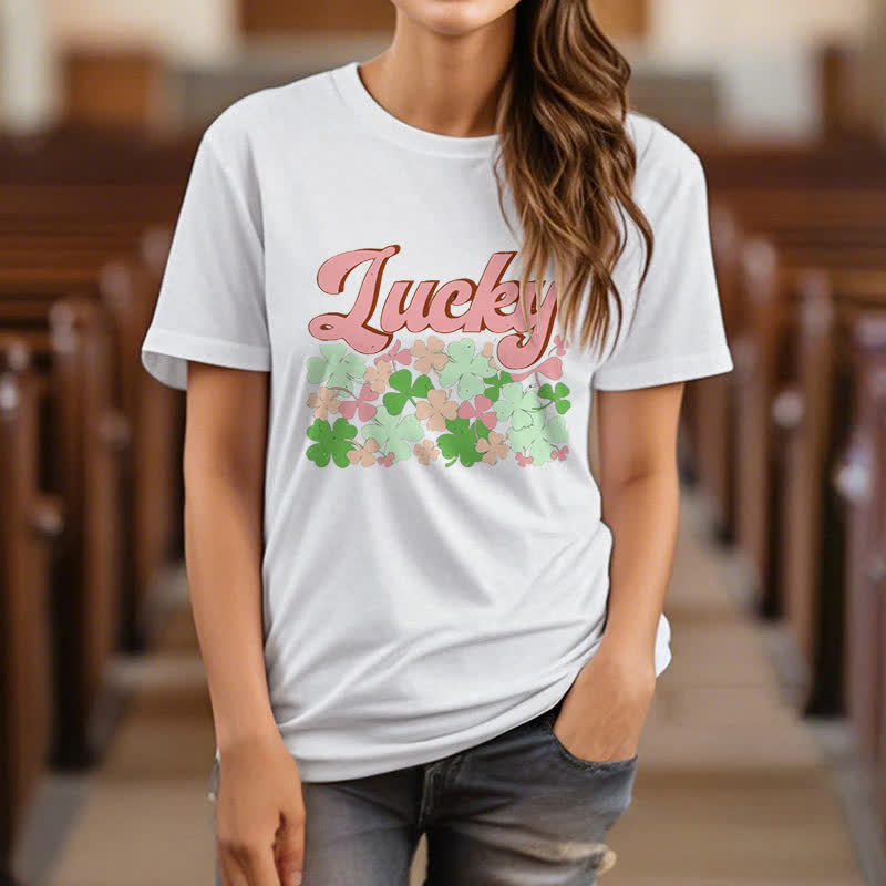 Christiandiscipleshop Embrace the Luck of the Irish Faith-Inspired T-Shirt