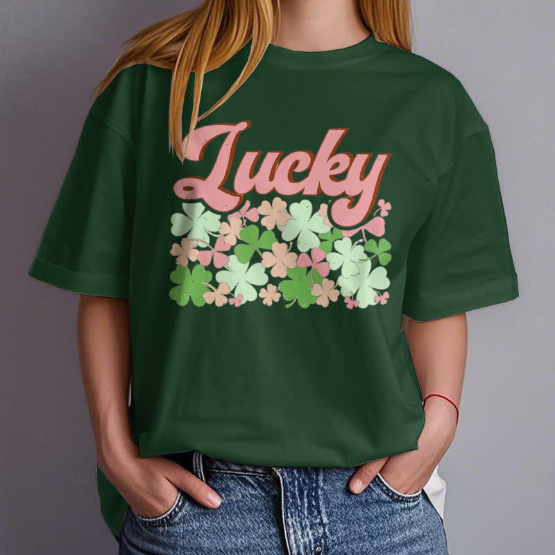 Christiandiscipleshop Embrace the Luck of the Irish Faith-Inspired T-Shirt