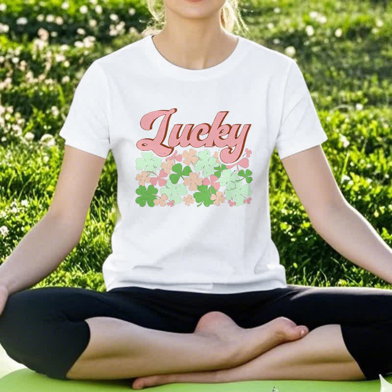 Christiandiscipleshop Embrace the Luck of the Irish Faith-Inspired T-Shirt