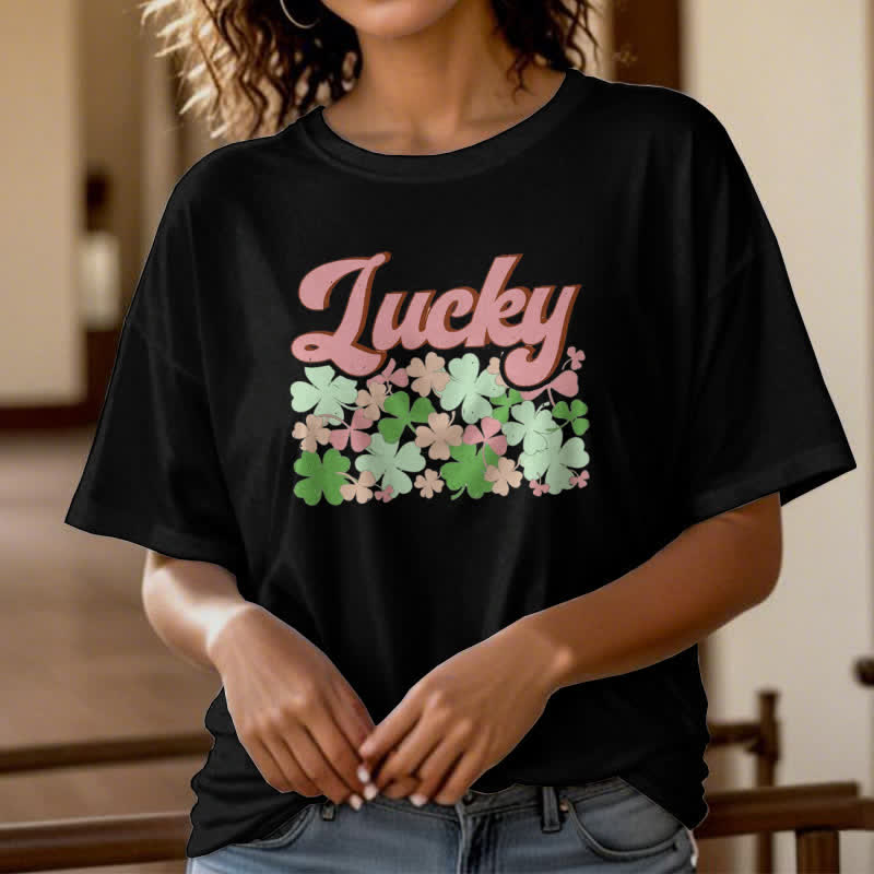 Christiandiscipleshop Embrace the Luck of the Irish Faith-Inspired T-Shirt