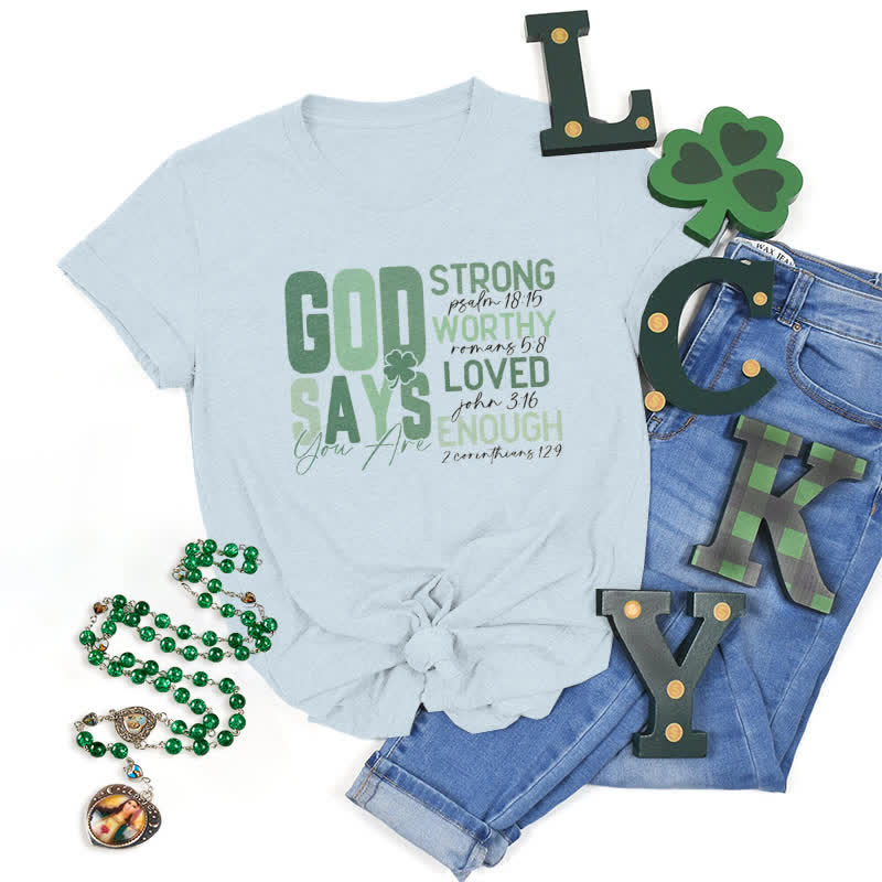 Christiandiscipleshop Empowerment Clover Tee Faith-Inspired T-Shirt