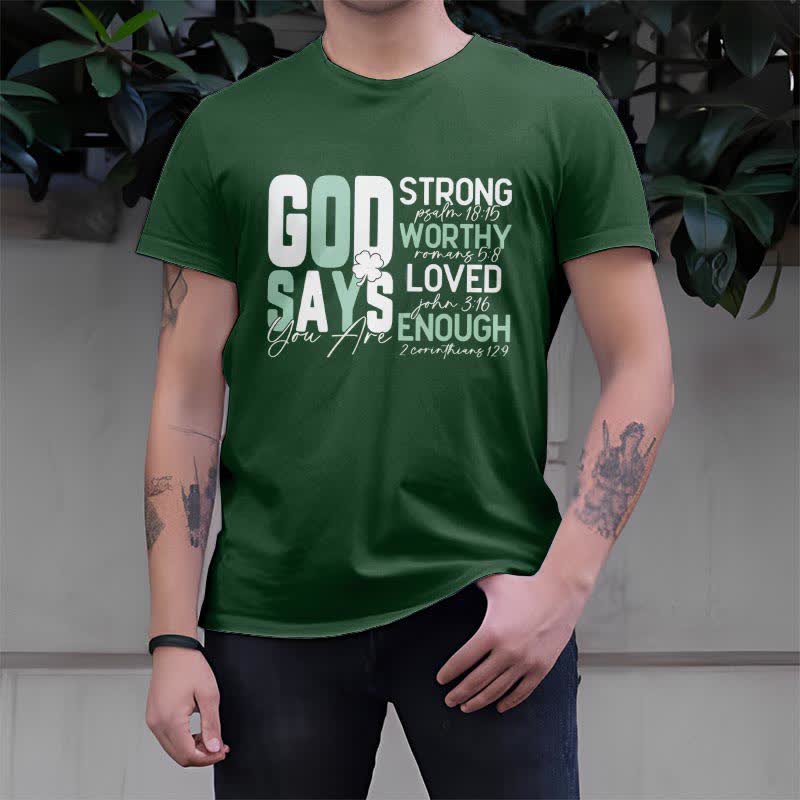 Christiandiscipleshop Empowerment Clover Tee Faith-Inspired T-Shirt