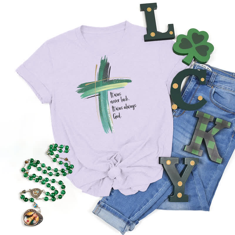 Christiandiscipleshop Empowerment Clover Faith-Inspired T-Shirt