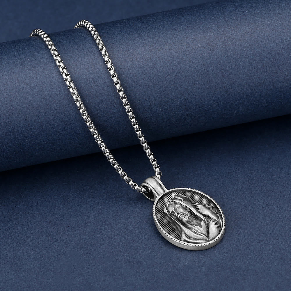 christiandiscipleshop Jesus the Good Shepherd Necklace - A Meaningful Symbol of Love and Protection